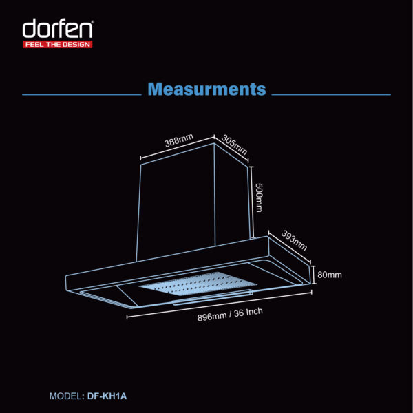 dorfen chimeny kitchen hood, Rfl kitchen hood, Kitchen Hood Gazi, Kitchen Hood price in bangladesh, Walton Kitchen Hood price in Bangladesh, Gazi Kitchen Hood price in bangladesh, Kitchen Hood Walton