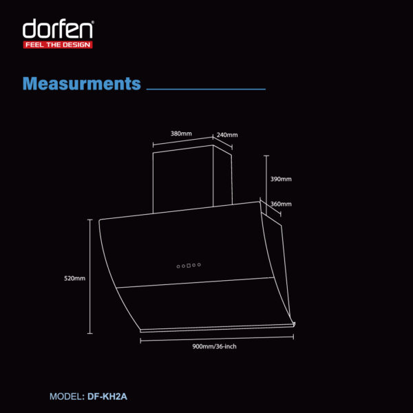 dorfen chimeny kitchen hood, Rfl kitchen hood, Kitchen Hood Gazi, Kitchen Hood price in bangladesh, Walton Kitchen Hood price in Bangladesh, Gazi Kitchen Hood price in bangladesh, Kitchen Hood Walton