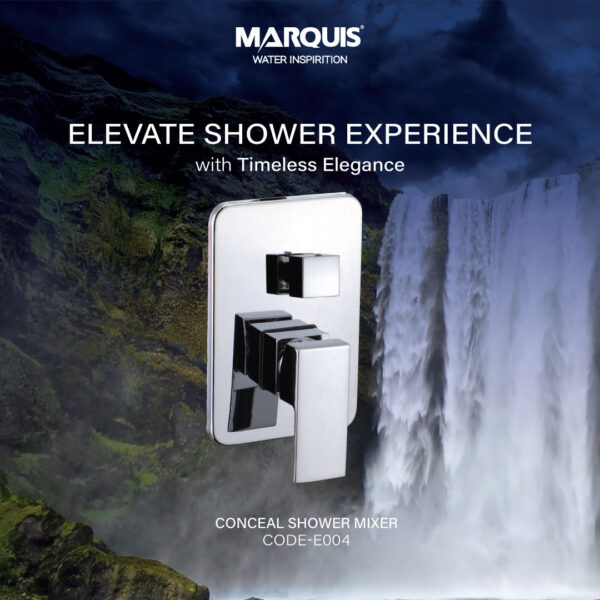 Conceal Shower Mixer 1/2", E004